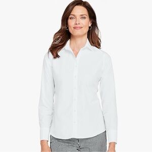 Ralph Lauren Women's White Button-Down Shirt